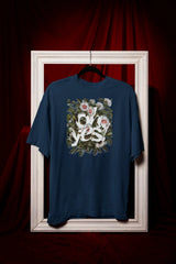 Printed Tee – Oh Yes Floral Graphic Typography