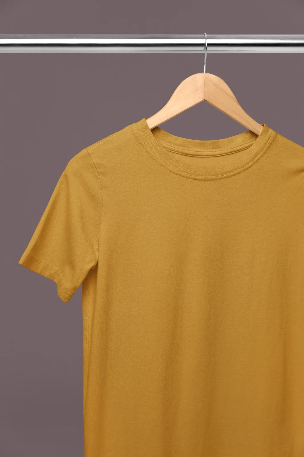 Men’s Plain Cotton T-Shirt – Minimalist Everyday Tee