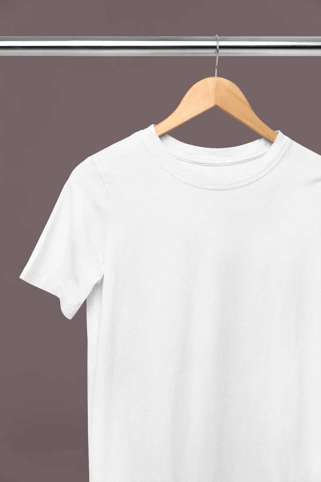 Men’s Plain Cotton T-Shirt – Minimalist Everyday Tee