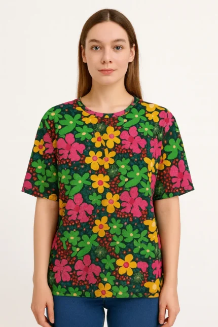 Bold Bloom Unisex Graphic Tee