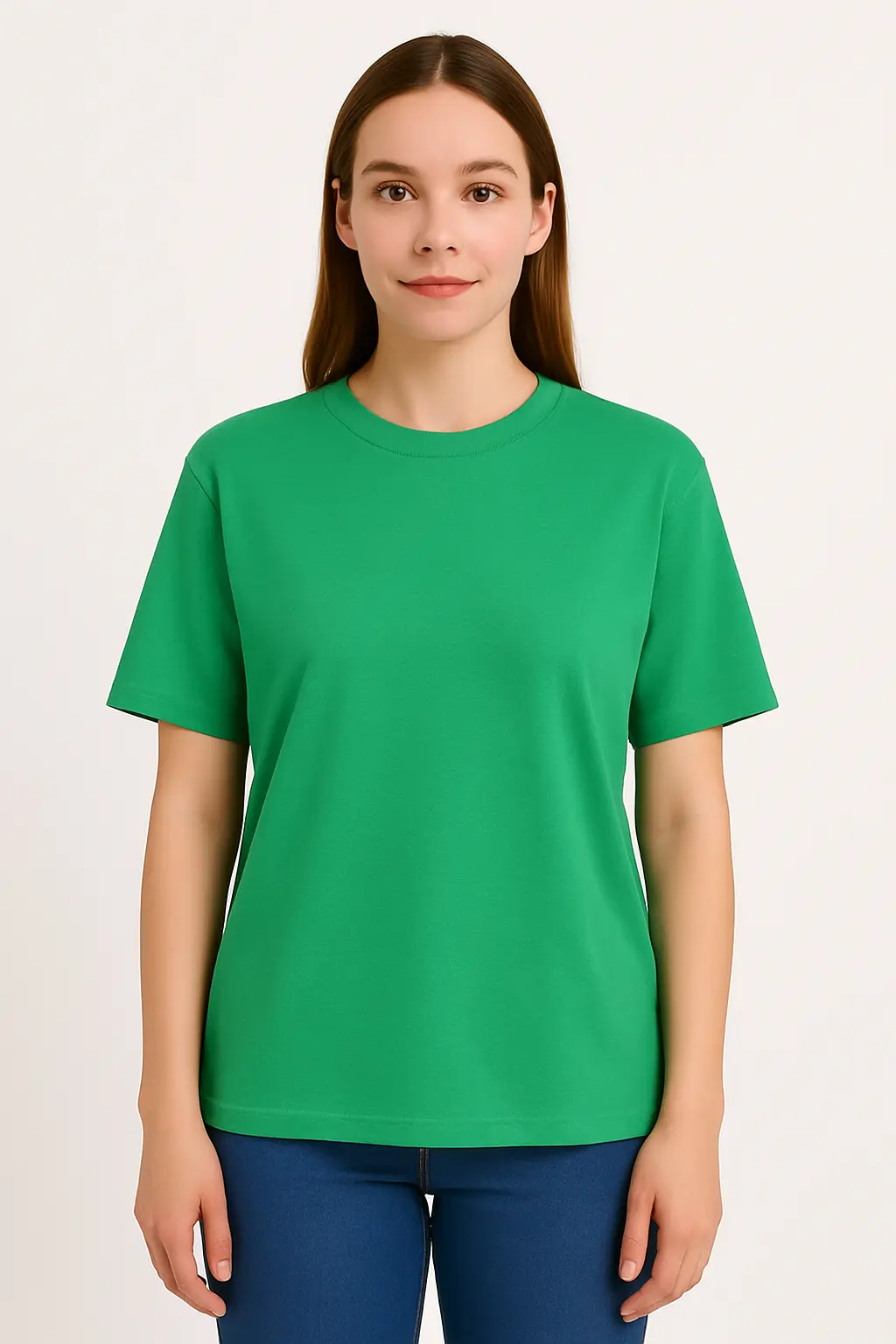 Classic Unisex Tee in Solid Green