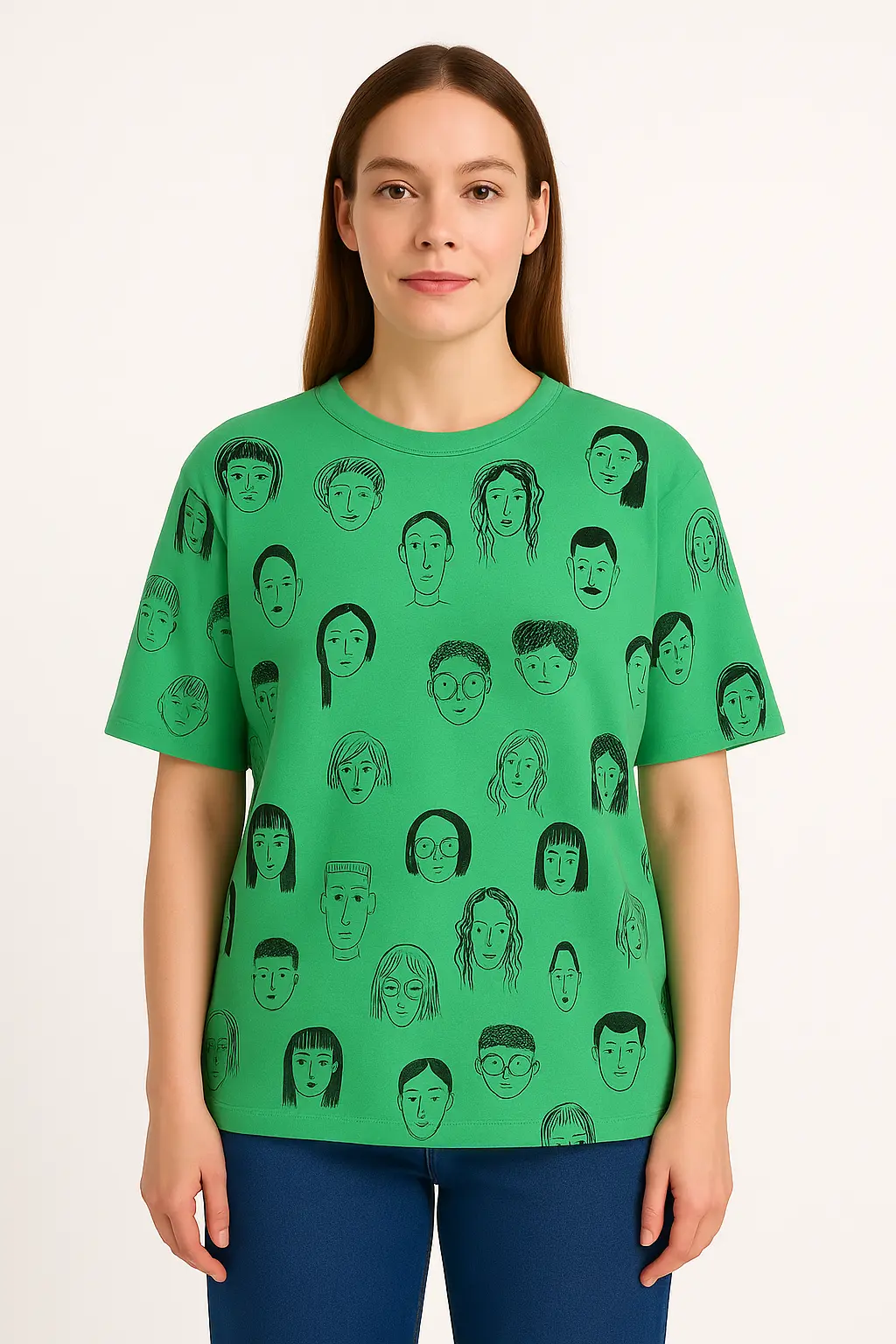Faces in the Crowd Unisex Tee