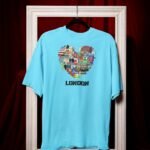 Mens Printed Tee – London Heart Cityscape Design