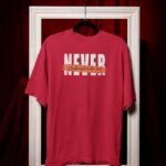 Mens Printed Tee – Never Underestimate Me Motivational Quote