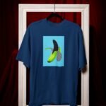 Men's Printed Tee – Surreal Banana Art Graphic