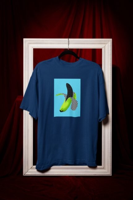 Men's Printed Tee – Surreal Banana Art Graphic