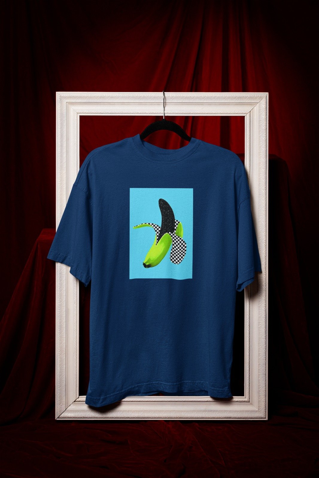 Men's Printed Tee – Surreal Banana Art Graphic