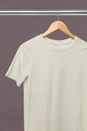 Men's Plain Cotton T-Shirt – Minimalist Everyday Tee - Image 3