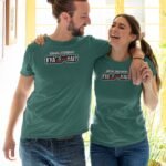 Unisex Dark Green T-Shirt – “KYA س HAI” & “КАКВА Е СЦЕНАТА” Statement Print