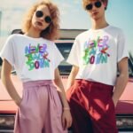 Unisex "Never Back Down" White Unisex Graphic T-Shirt