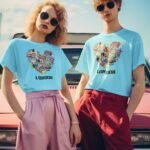 Unisex Printed Tee – London Heart Cityscape Design