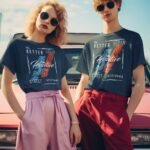 Unisex Urban Street Style Printed Tee – Think Positive 1972 Graphic