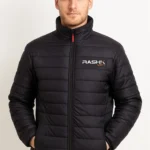 Men's Black Quilted Puffer Jacket – Lightweight Warmth with Urban Edge